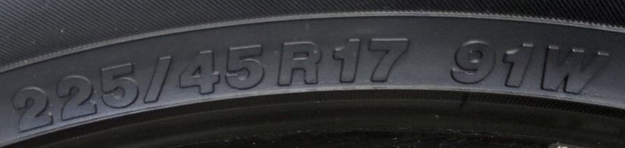 タイヤサイズの読み方マスター!側面の数字と記号の意味とは?のシリーズ記事画像