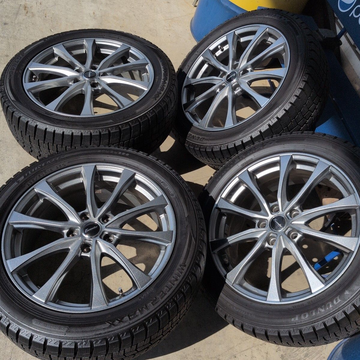 【美品】ジムニー用スタッドレス ヨコハマ アイスガードG075 175/80R16 & マットブラックホイール 4本セット
